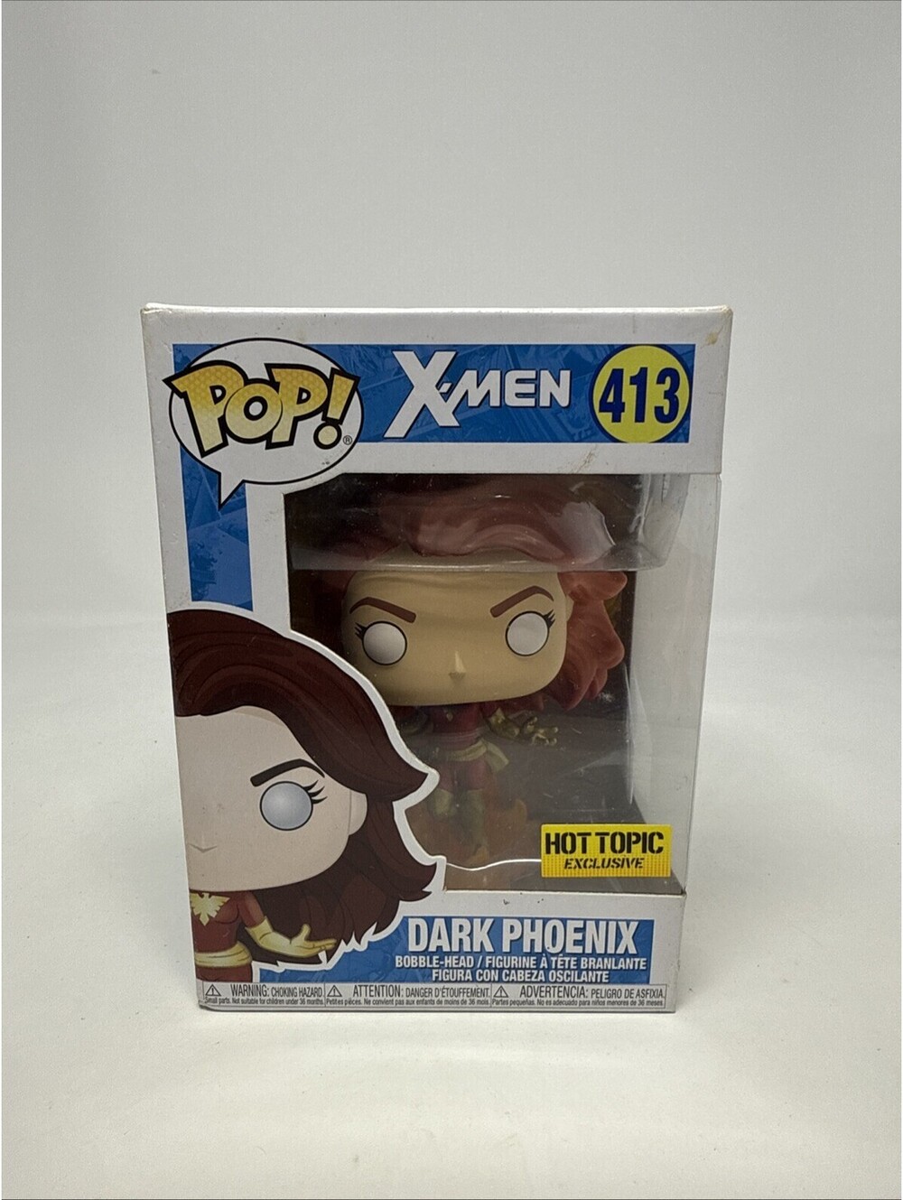 Funko Pop! Vinyl: Marvel - Dark Phoenix - Hot Topic (HT) (Exclusive) #413